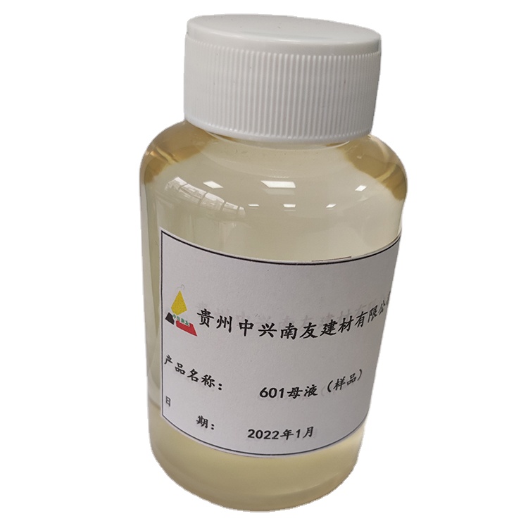 Best Selling Polycarboxylate Ether Super Plasticizer 601 Mother Liquor 